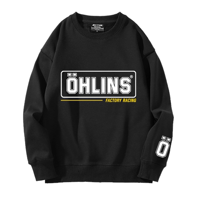 奥林斯ohlins避震技师服圆领卫衣