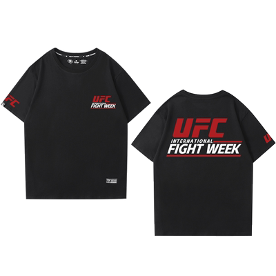 终极格斗赛事ufc服装短袖t恤衫