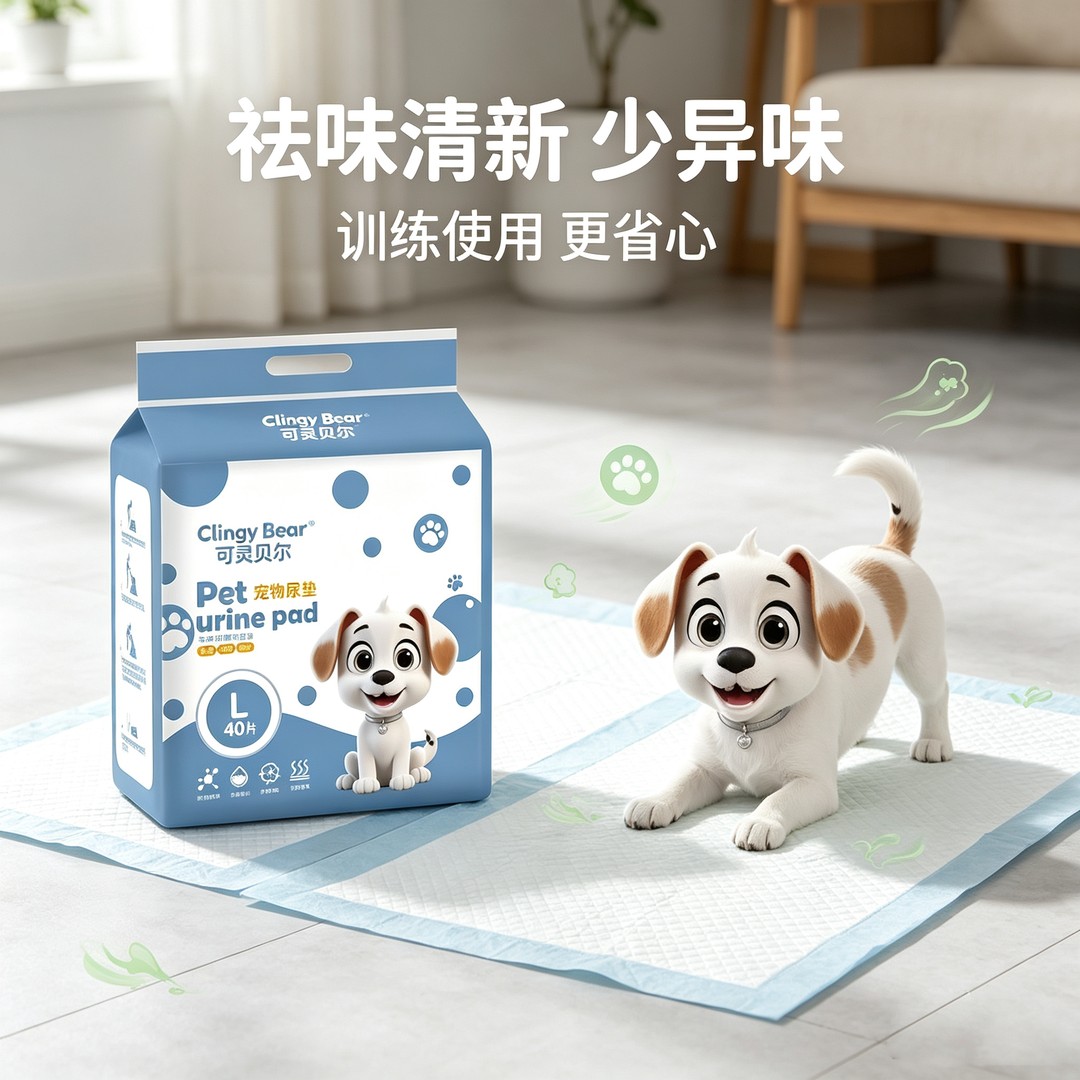 宠物一次性加厚除臭快锁水尿垫