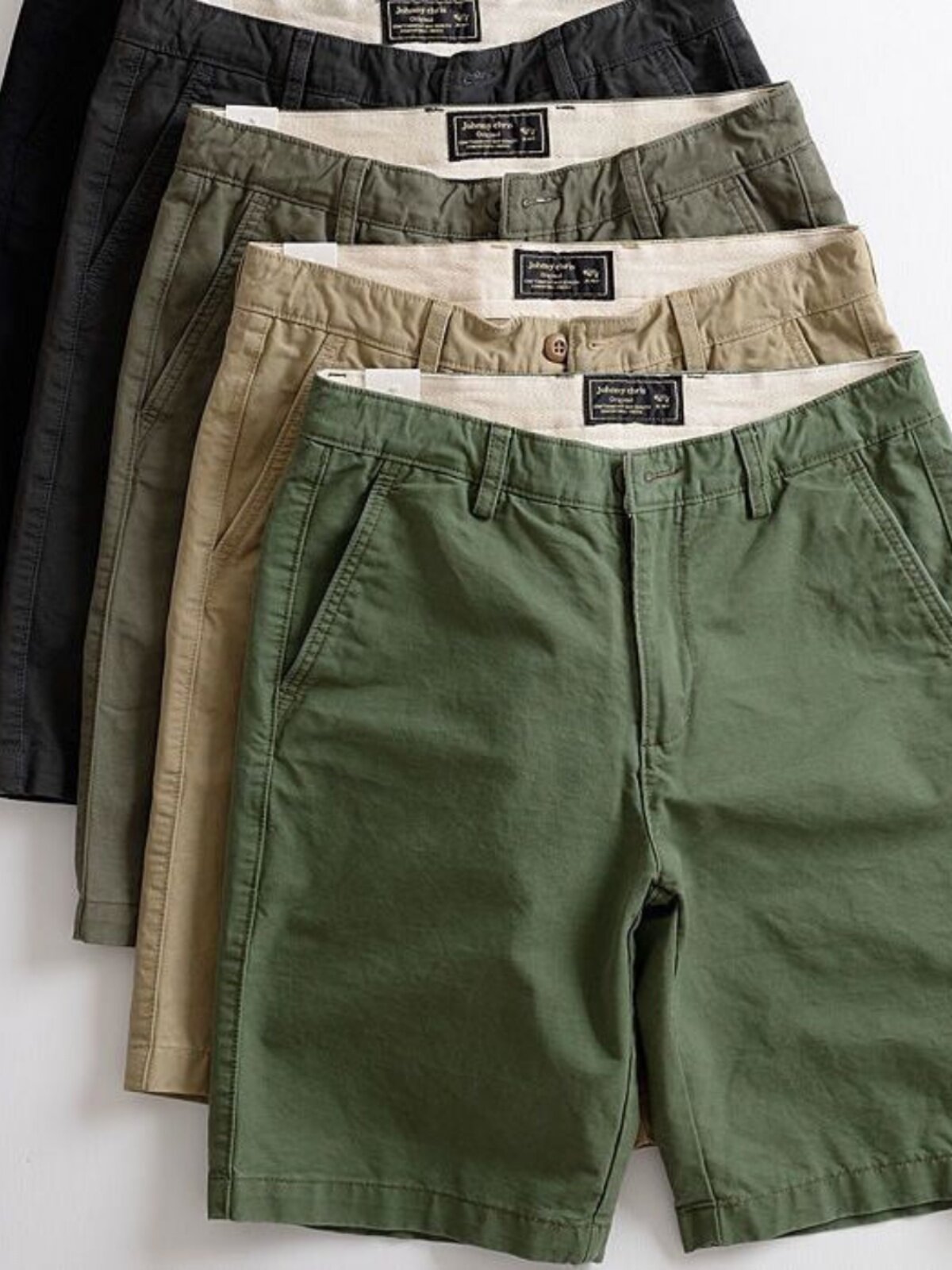 여름 신상 캐주얼반바지 남성 질감 슬림 트렌디 5부팬츠 남성용 만능 스트레이트 워크웨어 5부팬츠