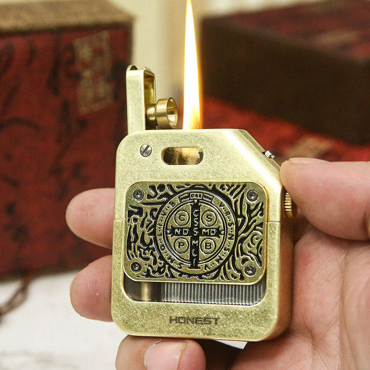 【quercia旗舰店】骄阳复古一键弹射透明蚀刻保险锁扣煤油打火机,ZIPPO/瑞士军刀/眼镜,煤油打火机,淘宝优惠券,粉丝福利购,淘宝优惠卷