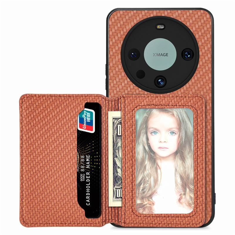 新适用华为mate60pro手机壳卡包支架nate60por美特poro系列60女生meite60半包边华内mate轻薄pro +全包防摔男