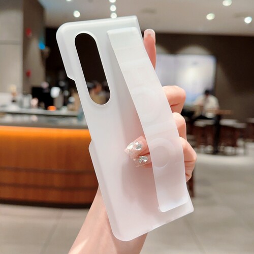 三星手机壳GalaxyZ Fold4纯色硬壳夏季新款