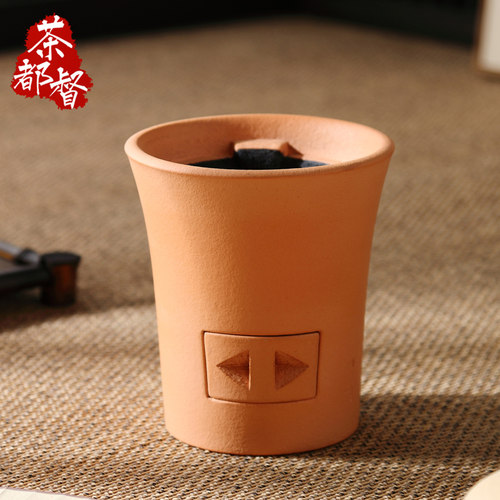潮州两用风炉仔碳烤炉叶乔炭炉煮茶壶砂铫泡茶炉橄榄炭烧水红泥小
