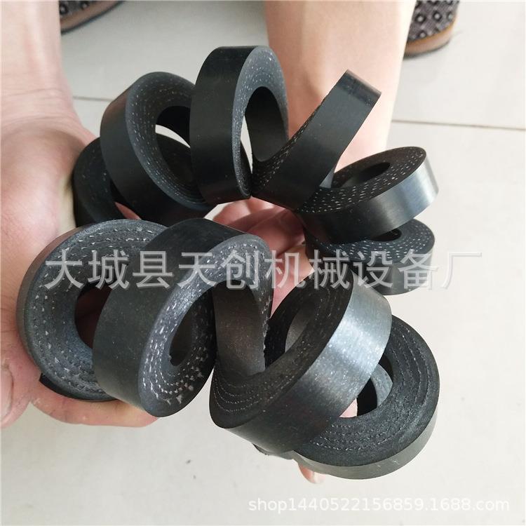 抽油杆用螺旋橡胶盘根 油井密封耐油螺旋加布橡胶盘根大小头盘根