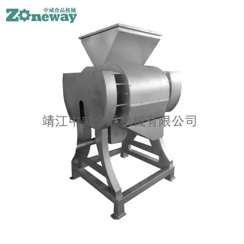 凤梨剥皮榨汁机打浆机 菠萝去皮压榨生产机械设备