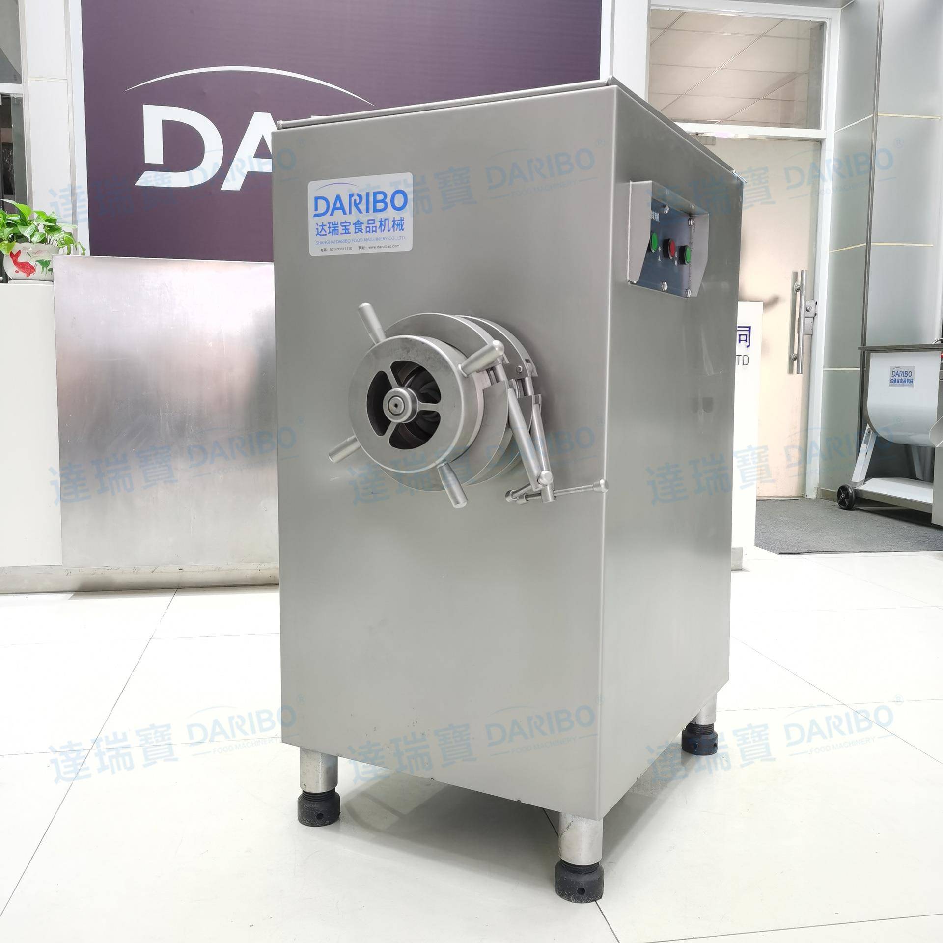 O商用冻肉绞肉机香肠火锅丸子鱼糜绞肉机鸡架鸭架自动绞碎机