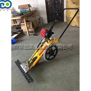 手拉式植被修草机 小型园林装饰修剪机 足球场牧场杂草收割机