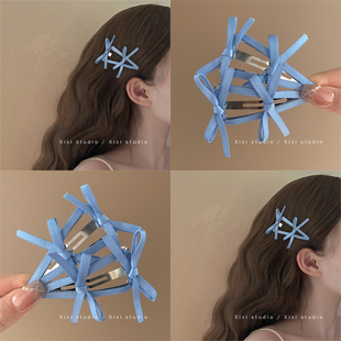 移不开眼！彩色蝴蝶结BB夹！甜美碎发夹前额刘海夹百搭旅行发卡