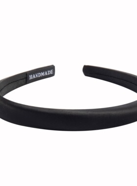 INGE 缎面精致14K镀金金属标发箍