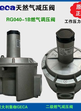 GECA意大利基卡RG040-1B燃气减压阀 锅炉 燃烧机调压阀  稳压阀