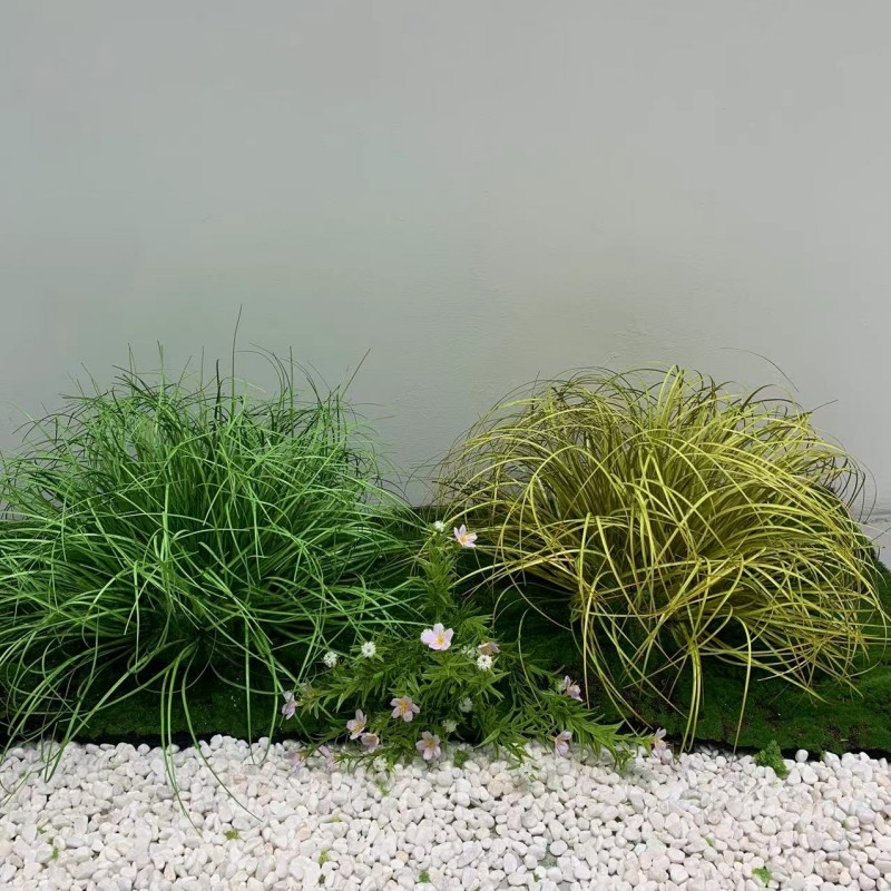 假草彷真蒲草装饰摆件草团草堆室内地面造景假花景观软装拍摄道具