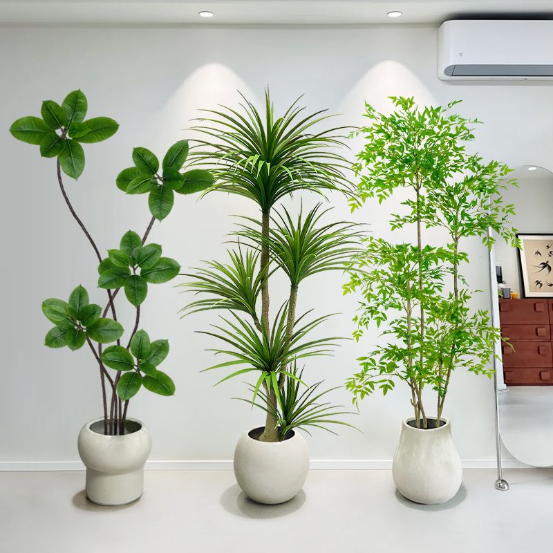 龙血树仿真绿植高端轻奢室内客厅大型仿生植物落地装饰花盆栽摆件