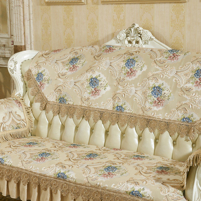 欧式沙发垫四季通用防滑坐垫高档奢华座垫靠背巾盖布贵妃沙发套罩,居家布艺,沙发垫,淘宝优惠券,粉丝福利购,淘宝优惠卷