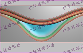 新款精雕图jdp灰度图bmp浮雕图造型抽斗拉手扣手229x148