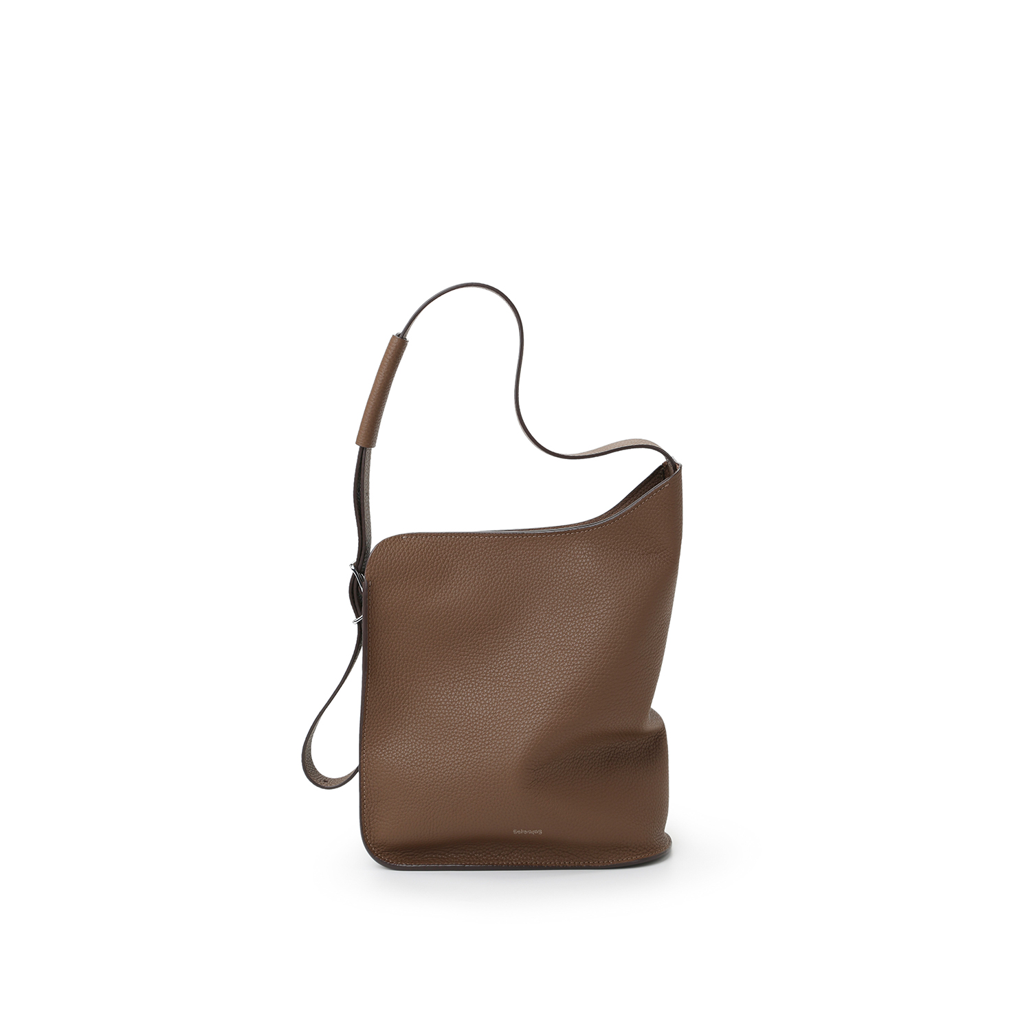 RABEANCO桦碧水桶包女单肩包hobo托特包小众设计斜跨包牛皮通勤包