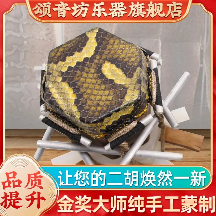 全国金奖制琴师手工蒙皮焕然一新