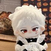 恋与深空秦彻属性20cm棉花娃娃男暗鸦同人二创游戏周边玩偶节日礼