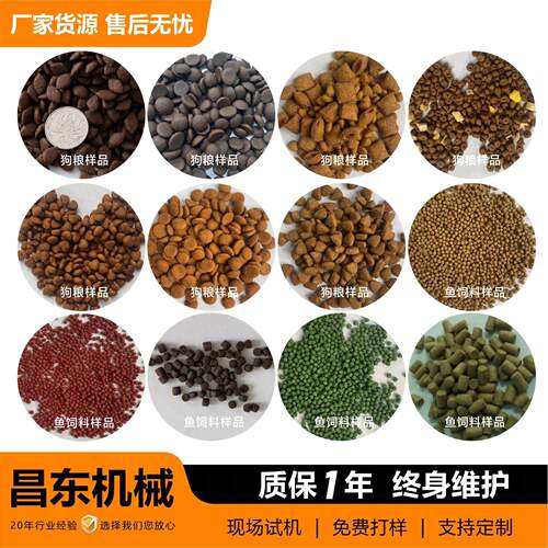 DS65创业型鲜肉狗粮加工设备湿法狗粮猫粮宠物饲料生产线
