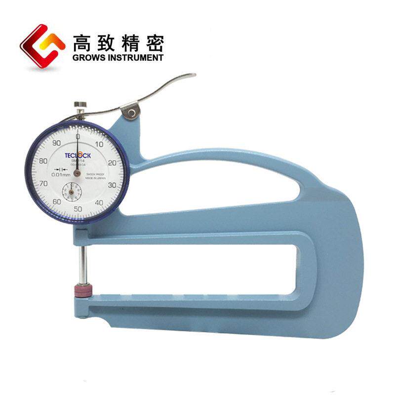 测厚规sm-114厚薄规厚度计测厚仪日本得乐TECLOCK