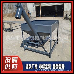 面粉圆管式上料机 加长耐磨倾斜不锈钢提升机 圆管螺旋提升机