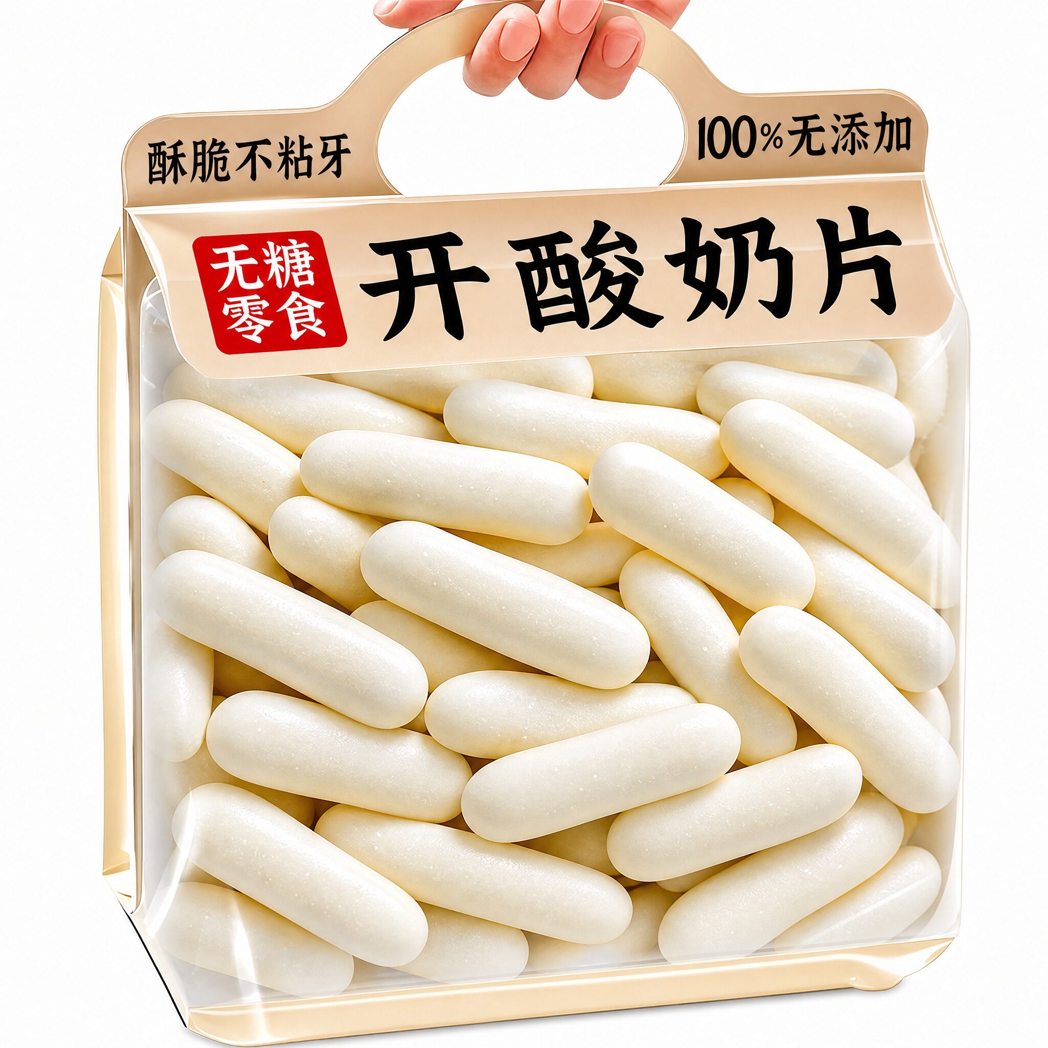 内蒙古烤酸奶脆片烤奶条官方旗舰店无糖牛奶制品儿童孕妇高钙零食图片