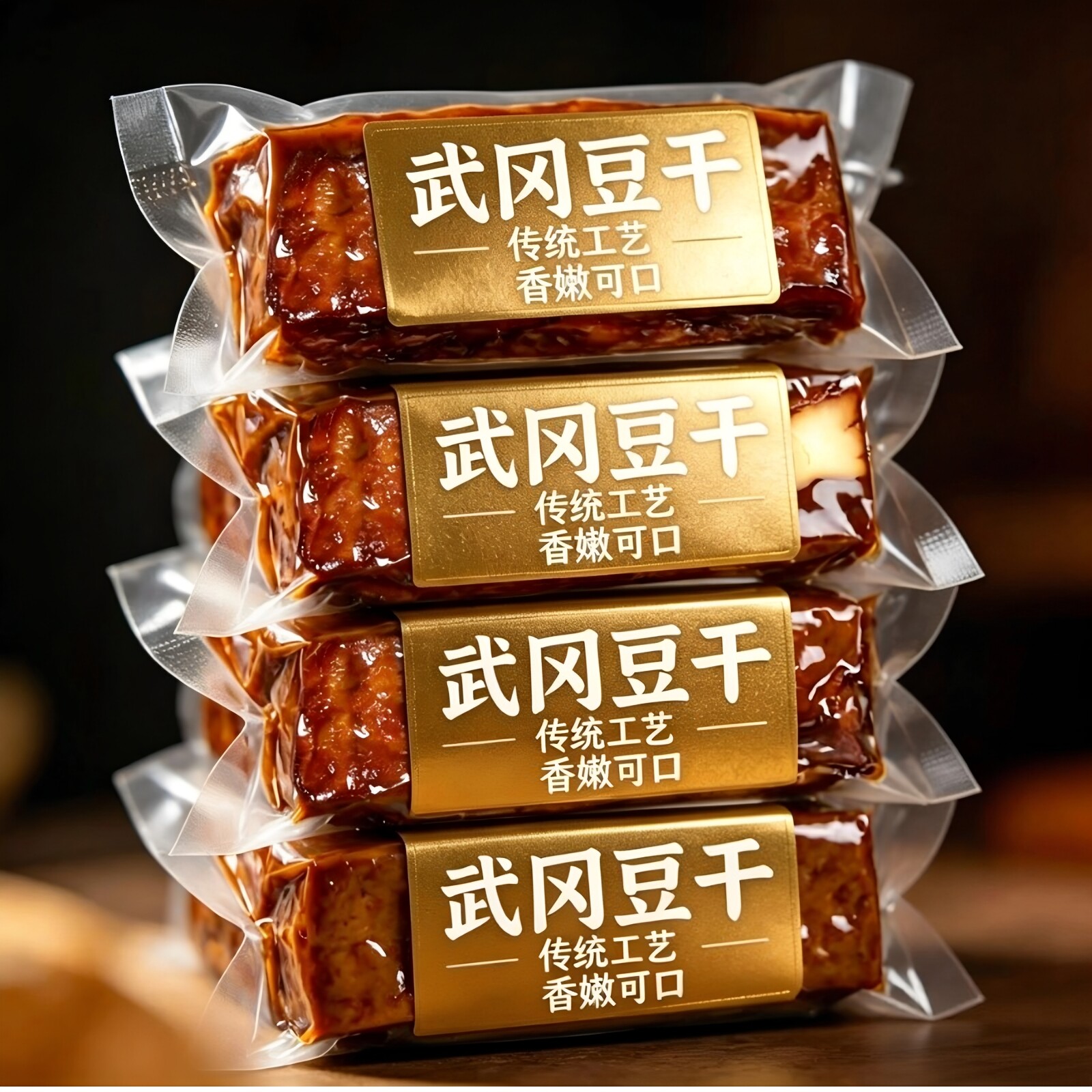 湖南武冈特产武冈豆腐干官方旗舰店香辣豆腐干攸县香干卤菜真空包