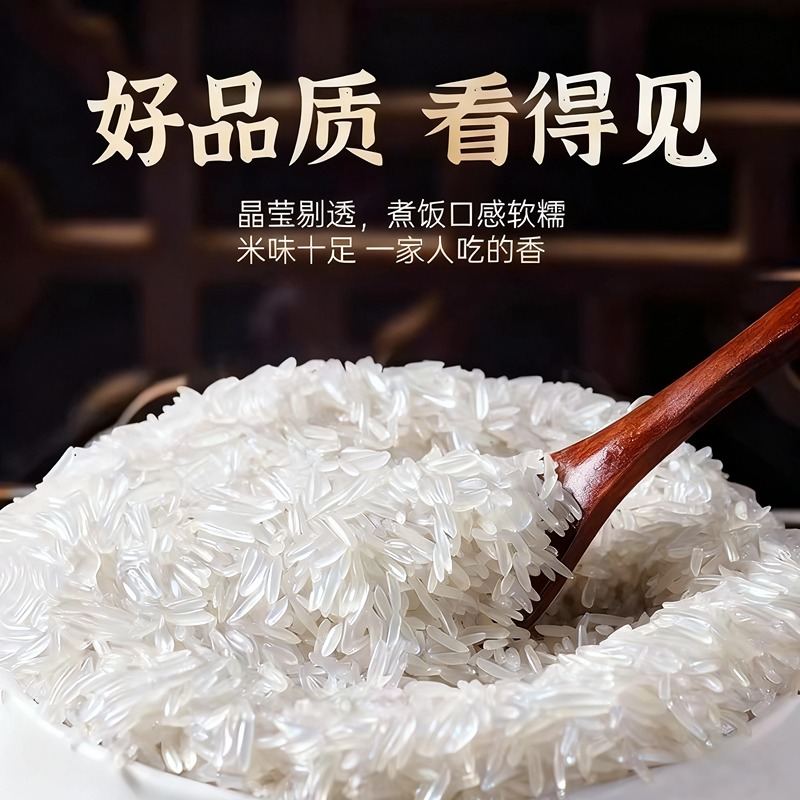 央妈推荐官方旗舰店大米2025年新米贵州梯田长粒香米猫牙米10斤装