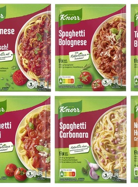 德国进口knorr Fix Nudel 意大利面调味粉 Bolognese Spaghetti