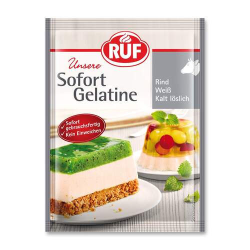 德国Ruf Sofort-Gelatine Rind 清真粉末状明胶 无需浸泡和加热