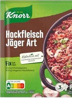 德国 Knorr Fix Hackfleisch Jäger Art  碎肉  肉馅调味粉