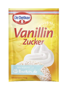 德国香草糖粉Dr. Oetker Vanillin zucker 香草糖 烘焙