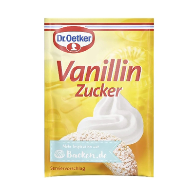 德国香草糖粉Dr. Oetker Vanillin zucker 香草糖 烘焙