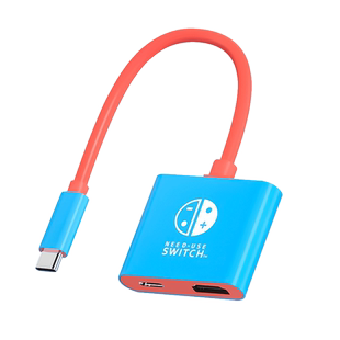 适用任天堂SWITCH2便携底座投屏线NS2拓展坞OLED扩展充电基座直连显示器投影仪电视转换器视频连接线主机配件