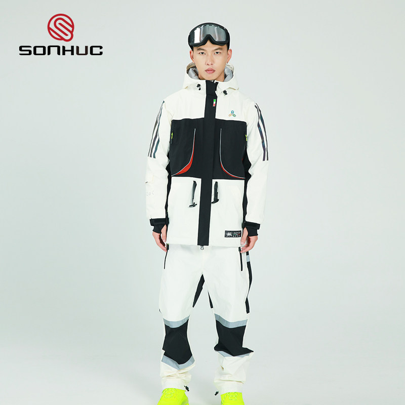 滑雪服套装SONHUC防水防风保暖