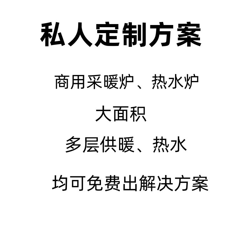 私人定制款采暖炉热水炉供暖系统炉热水器