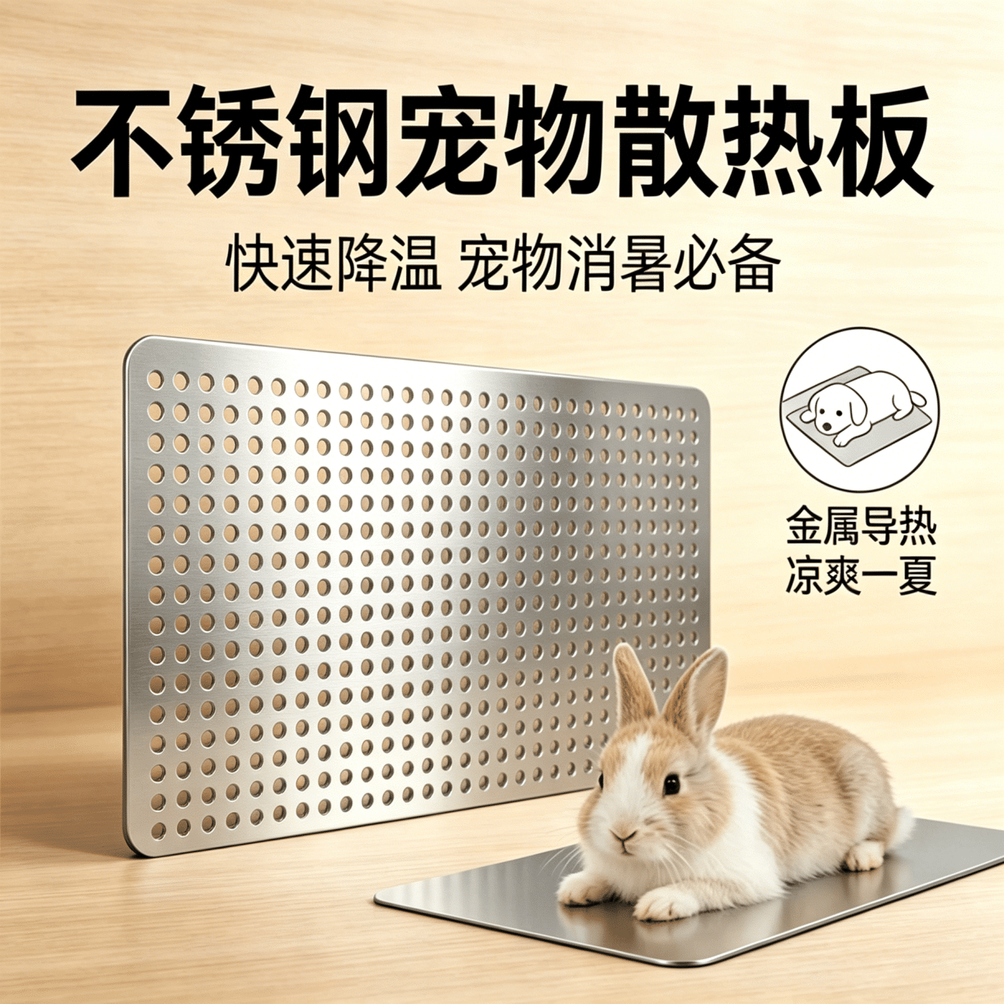 夏季小宠降温冰窝冰垫散热板