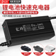 锂电池充电器48V60V72V5A6A9A10A三元 磷酸铁锂电瓶专用大功率铝壳