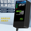锂电池充电器电动车电瓶48V3A36V2A24V60V5A72V8A滑板车智能通用.