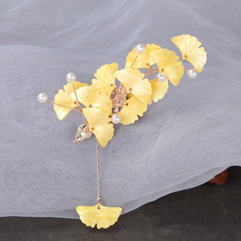 醋酸银杏叶发簪 古风簪子汉服发夹复古边夹 儿童古装头饰旗袍发饰,饰品/流行首饰/时尚饰品新,发饰,淘宝优惠券,粉丝福利购,淘宝优惠卷