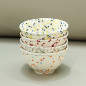 Lepantry陶瓷碗泼墨简约甜品碗烘焙烤碗创意早餐碗饭碗个性 小碗