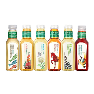 农夫山泉东方树叶茉莉花茶500ml*15瓶青柑普洱乌龙红茶无糖茶饮料