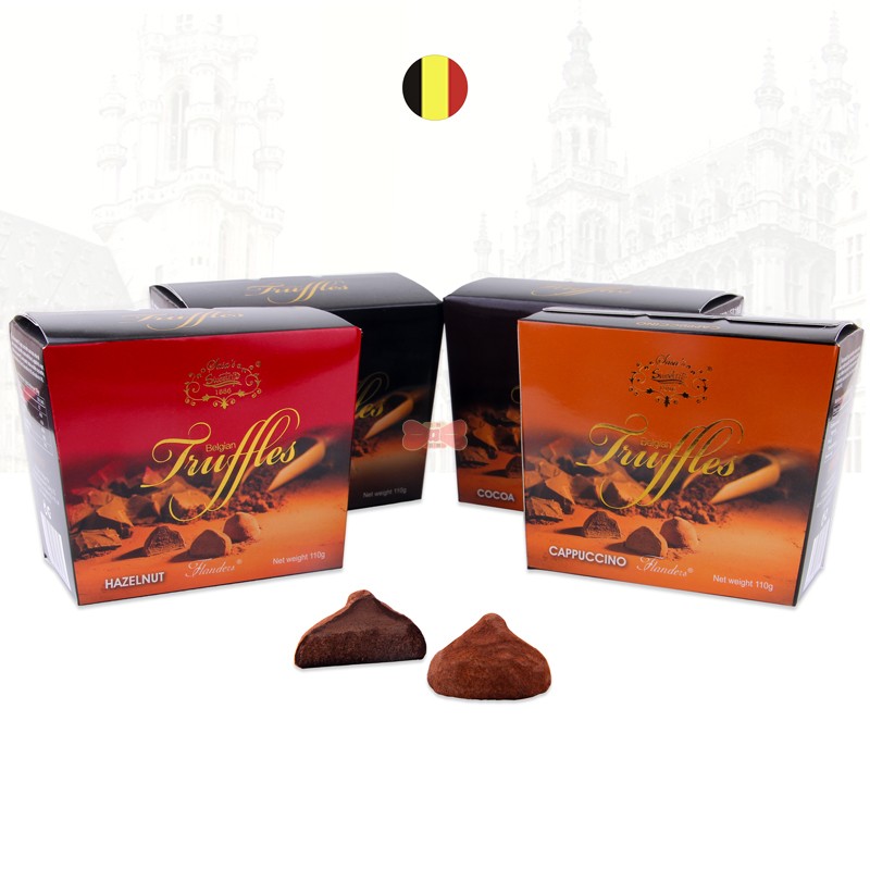 盒装松露巧克力佛兰德斯原装进口