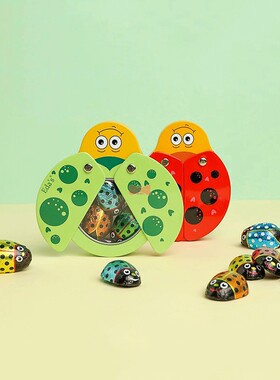 意大利进口零食EDAS艾达的世界迷你瓢虫牛奶巧克力礼盒装儿童零食