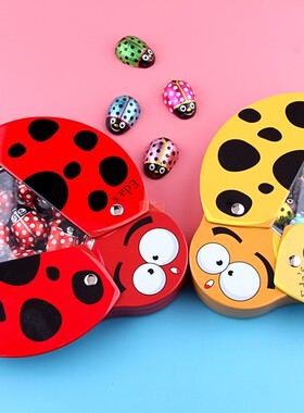 意大利进口零食edas艾达的世界七星瓢虫巧克力礼盒装mm儿童小礼品