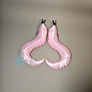 明日方舟终末地艾尔黛拉纯烬艾雅法拉cos头饰羊角小羊cosplay道具