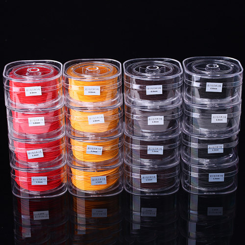 进口包芯菩提小叶紫檀耐磨手串绳