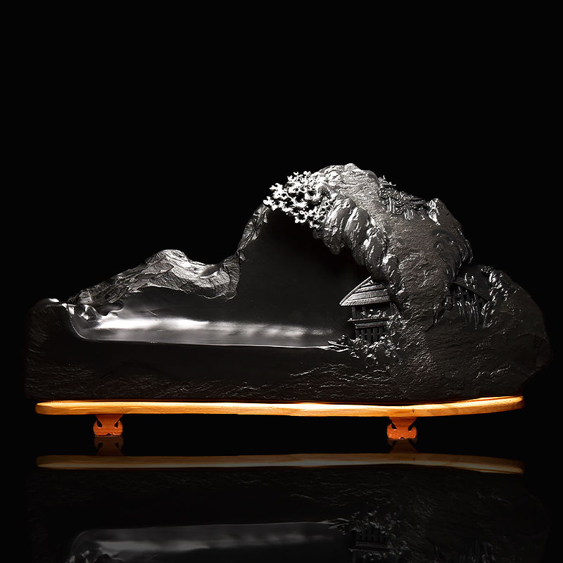 顺丰包邮 名师手工歙砚