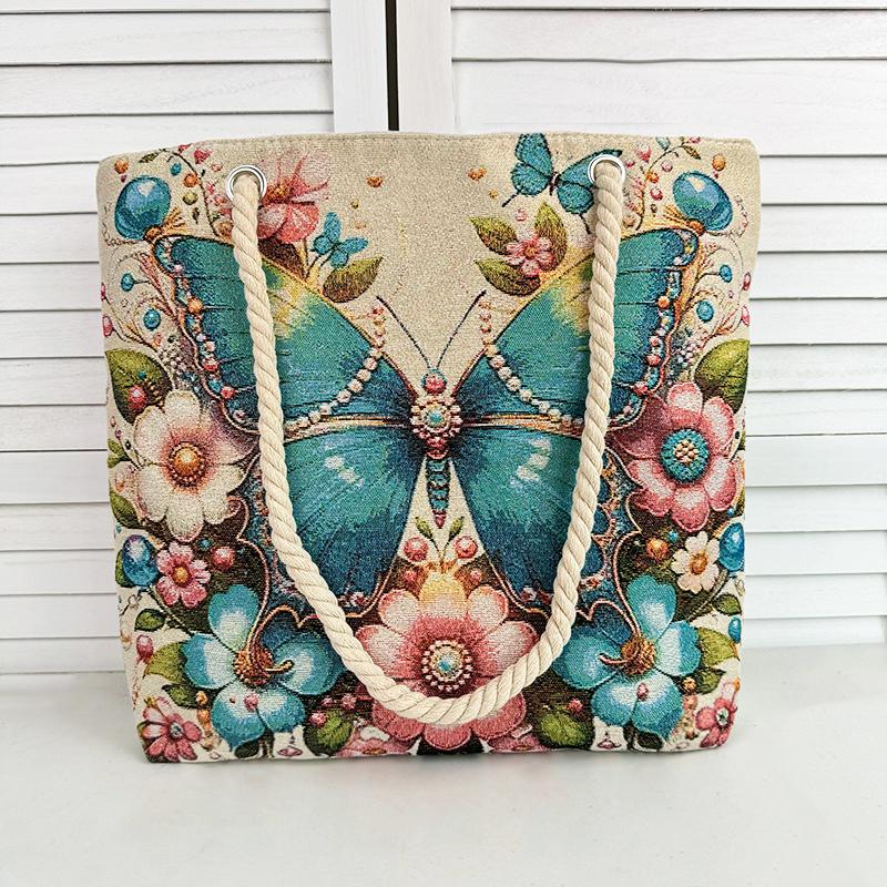 新款绣花女包时尚单肩包