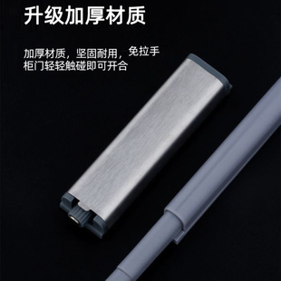 衣柜门自动按弹器重型柜门自动弹跳反弹器按压式免拉手弹门回弹器